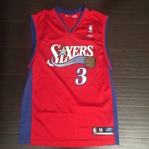 Allen Iverson Philadelphia 76ers Jersey Authentic